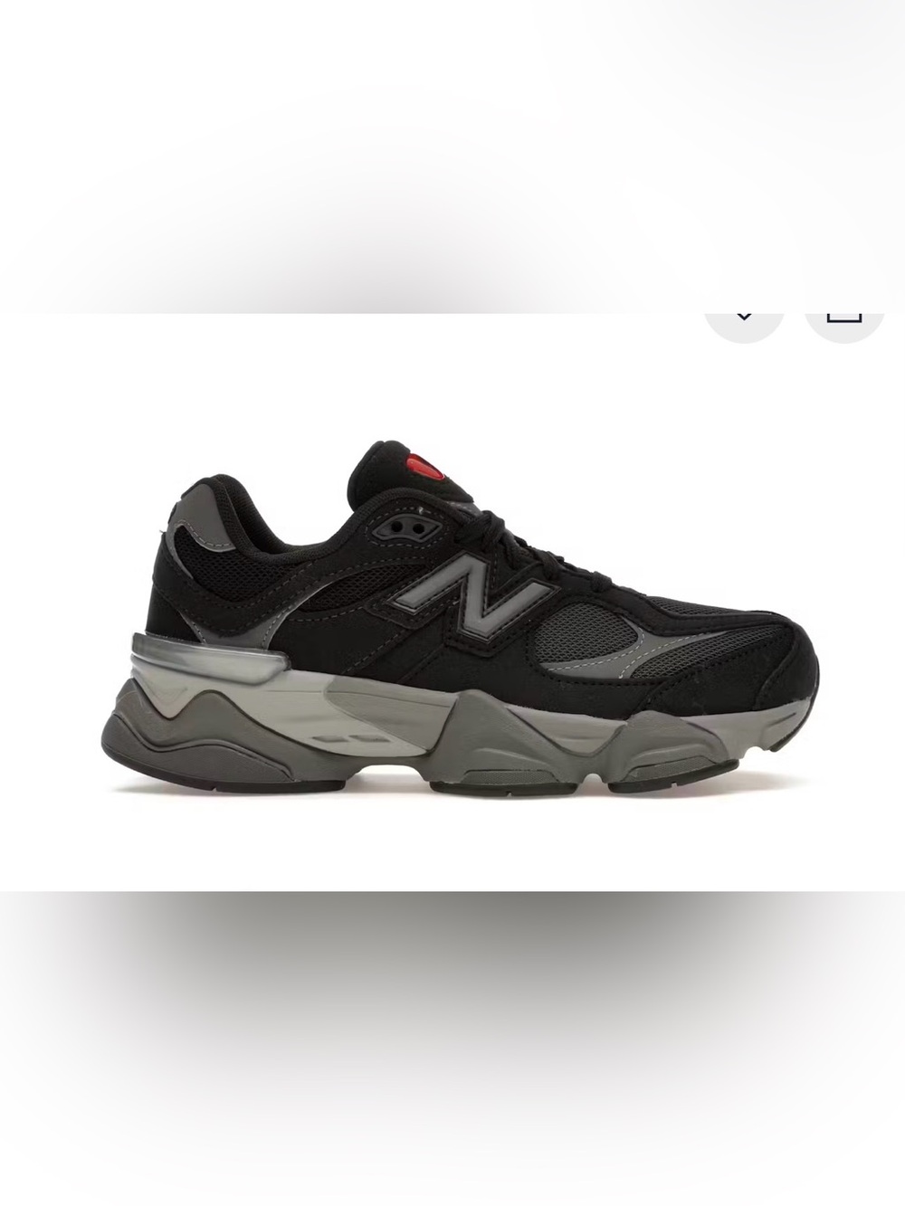 New Balance Black with Castlerock